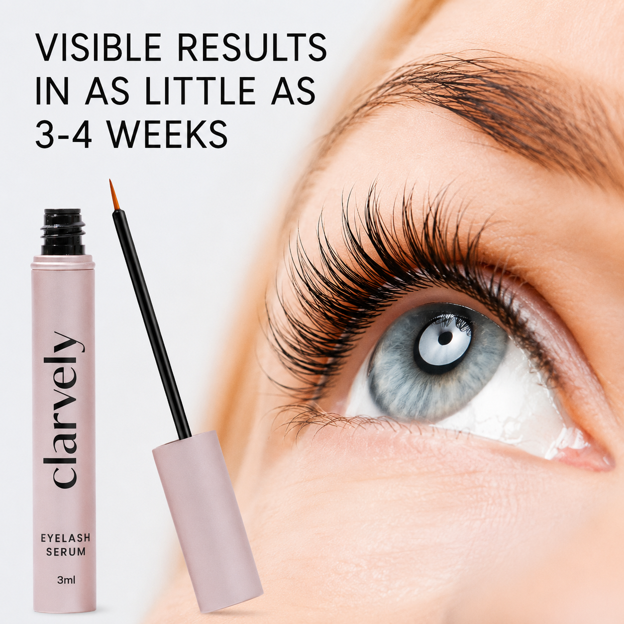 Clarvely Eyelash Growth Serum