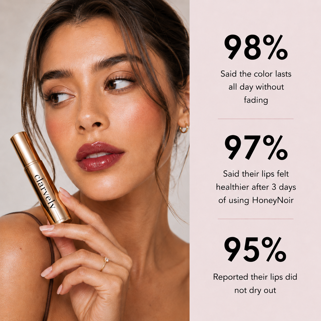 Clarvely Honey Lipstick