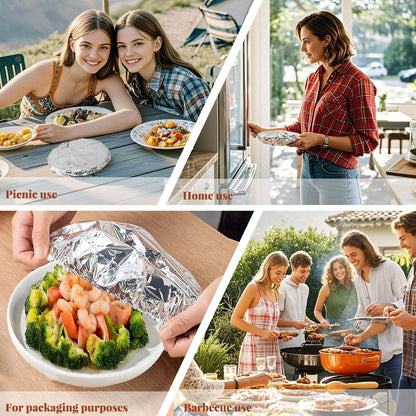 Disposable Aluminum Foil Food Covers