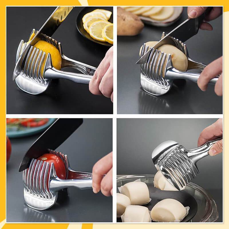Kitchen Fruit & Vegetable Slicing Guide