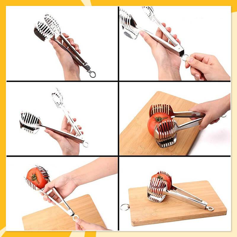 Kitchen Fruit & Vegetable Slicing Guide
