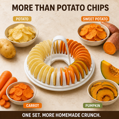 Microwave Potato Chip Maker with Slicer Set